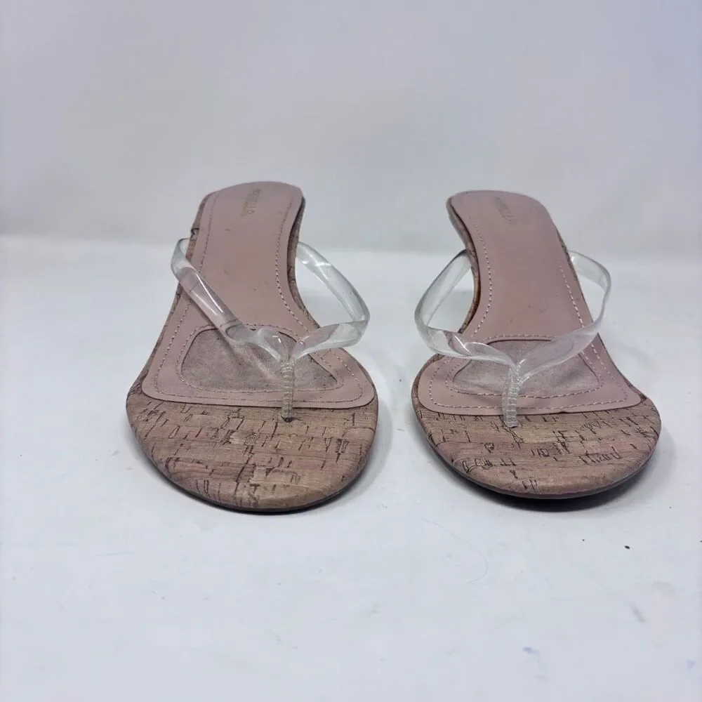 Marbella Cork Wedge Sandals size 10